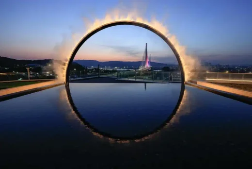 Arc ZERO Eclipse Seoul South Korea public art