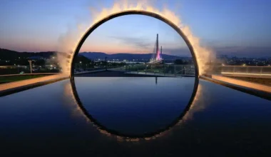 Arc ZERO Eclipse Seoul South Korea public art