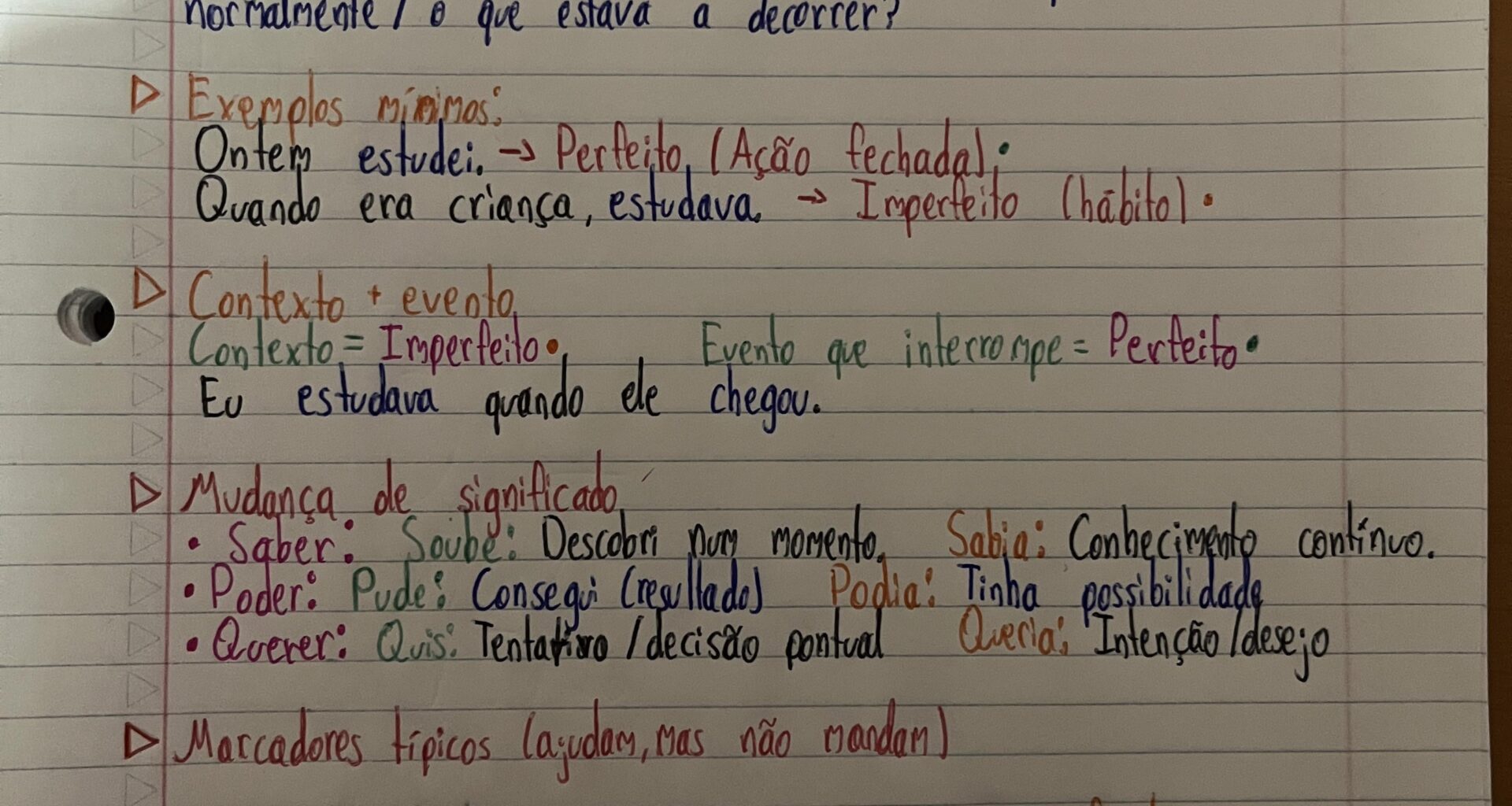 Estudo de português