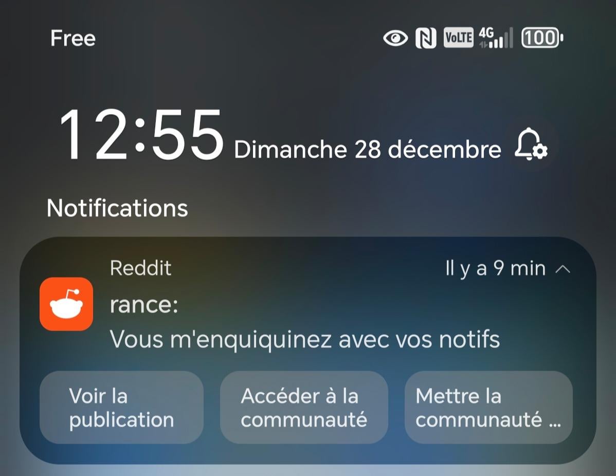 Vous m'enquiquinez avec vos notifs