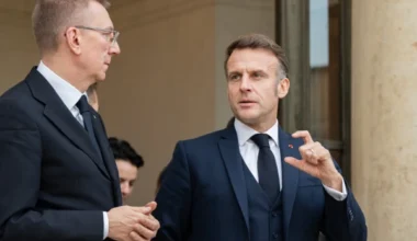 The President of Latvia in Paris Recommended Macron to Increase Pressure on Putin