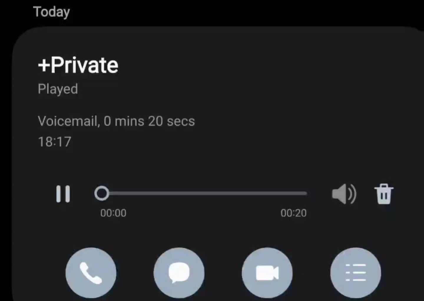 Really getting sick of these spam calls and nothing I can do about it since it's private calls.