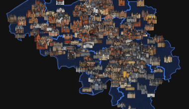 Interactive Map of Castles in Belgium