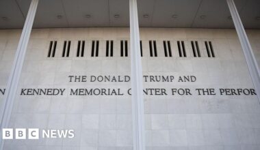 Artists cancel Kennedy Center shows after Trump name change