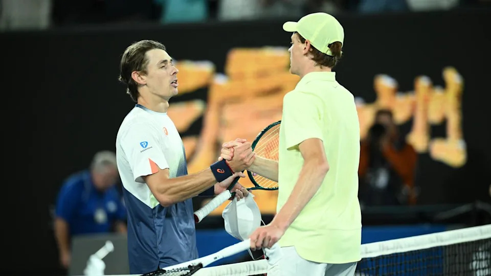 Alex de Minaur couldn't stop Jannik Sinner