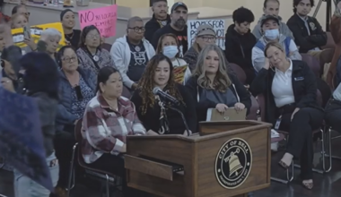 Bell residents protests city's plan to redevelop mobile home parks