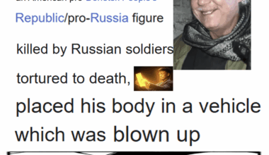 Russell Bentley was not only killed by Russia, he was also tortured to death and his body got blown up in an attempt to cover up this incident. Good example of what Russia does to foreigners