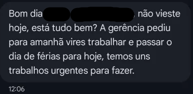 Empresa quer trocar dia de greve por dia de férias — isto é legal?