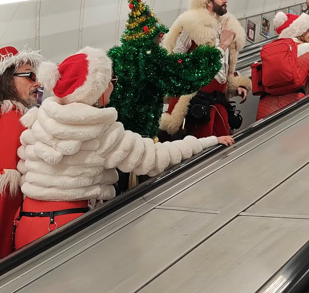 London has fallen (to santa)
