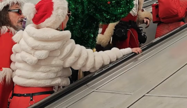 London has fallen (to santa)