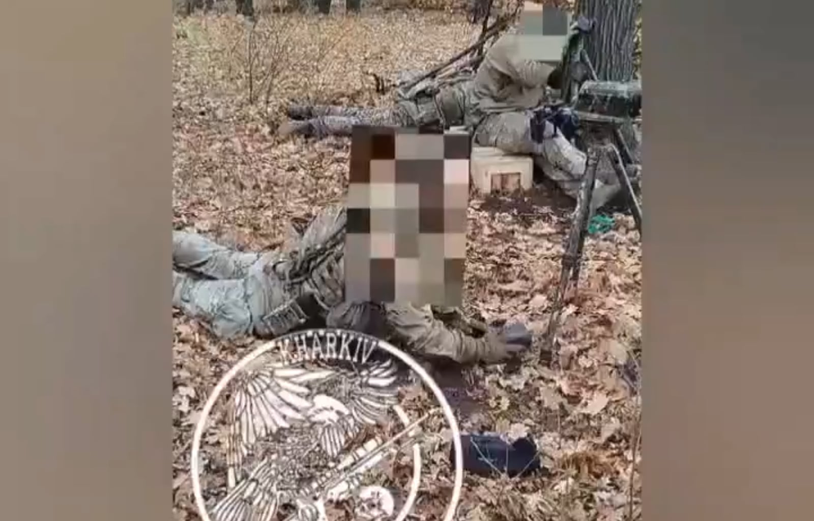 Ukrainian sniper eliminates a russian soldier with a precise shot. Reportedly in the Pokrovsk direction. Kharkiv Eagle Team, Omega SOF. Published 25.12.2025