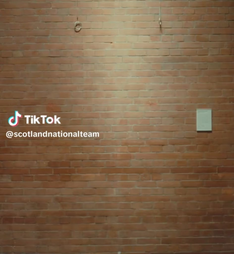 The goal is hanging up in the National Galleries until January 5th