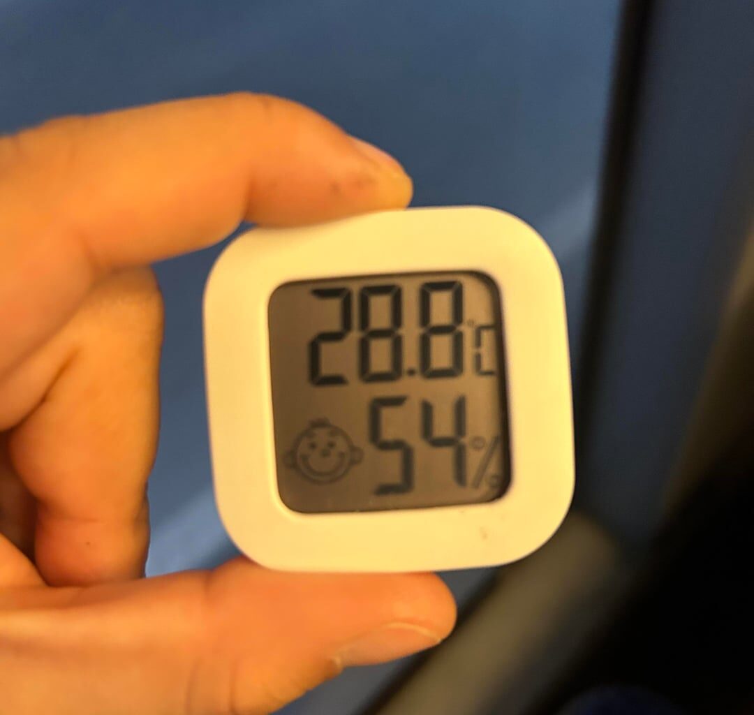 Is this like necessary on any level? I thought I was crazy so I started bringing a thermometer.