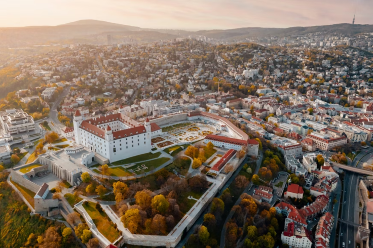Bratislava, Slovakia (£568). (PHOTO: UNSPLASH)