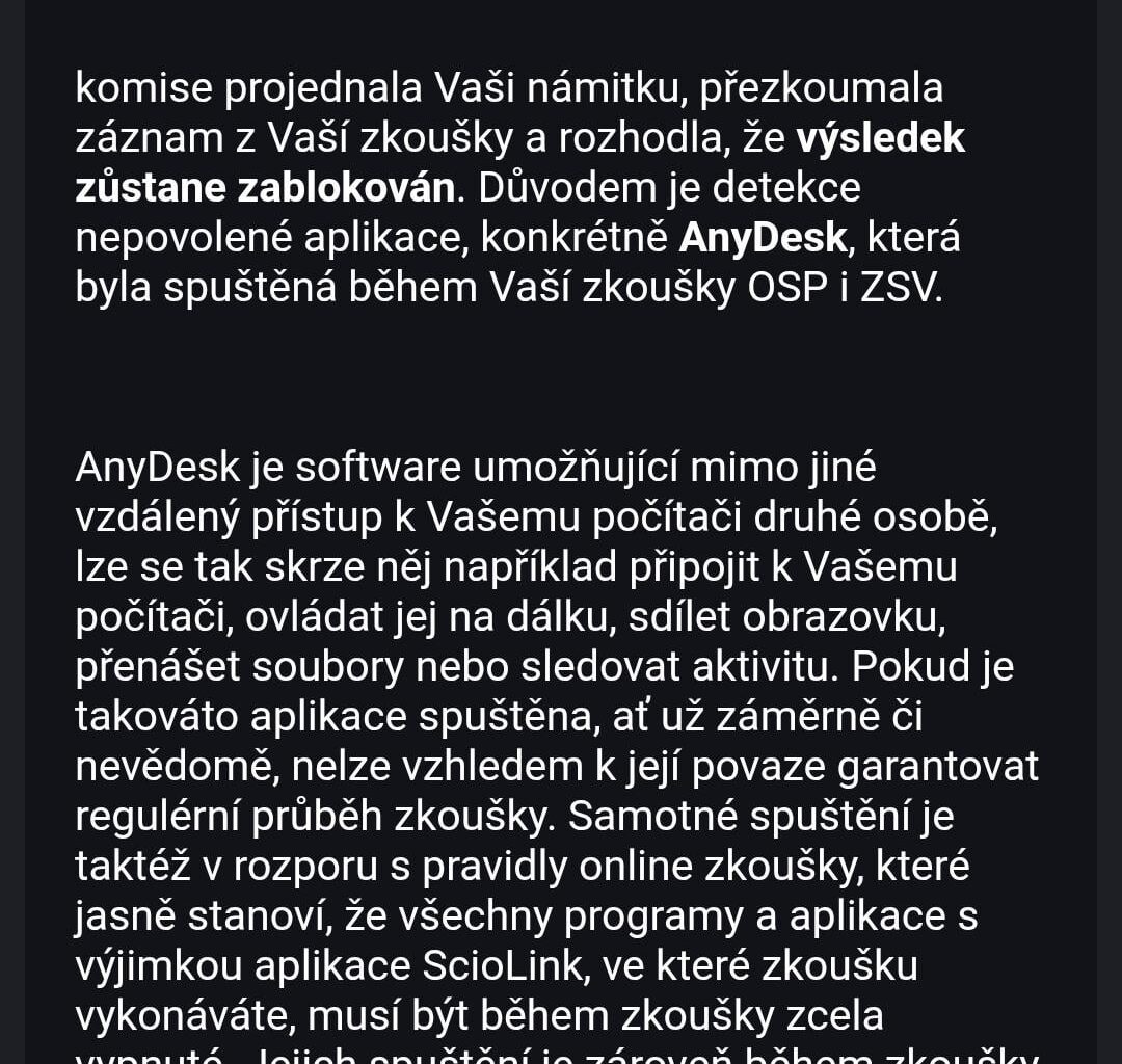 Update ke SCIO testu