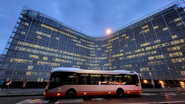 Hlavní sídlo Evropské komise v Bruselu. Ilustrační foto