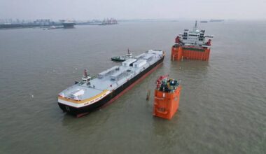 LNG Bunker Vessel Christened