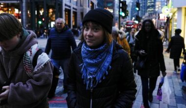 Greta Thunberg arrested for pro-Palestinian protest under UK terrorism law