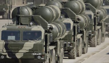 Launchers of the russian S-400 air-defense systems / Open-source illustrative photo