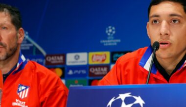 Rueda de prensa de Simeone y Molina previa al PSV - Atleti