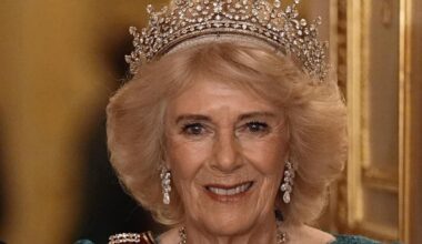 Queen Camilla radiates 'enduring sparkle' in late Queen's £8.5m wedding tiara