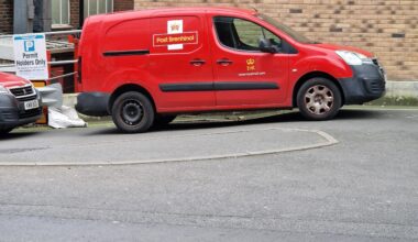 Welsh Royal Mail van spotted in Hounslow