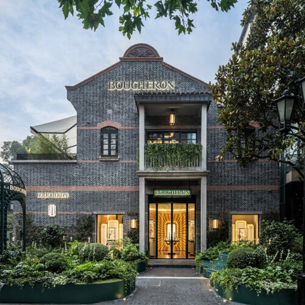 Boucheron unveils its first Chinese flagship boutique in Shanghai
