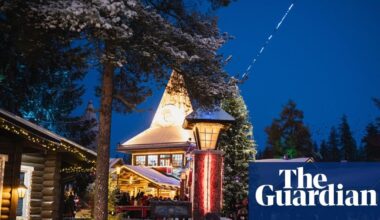 Santa at war: ‘home’ town in Finland hosts Nato soldiers as Russian threat looms