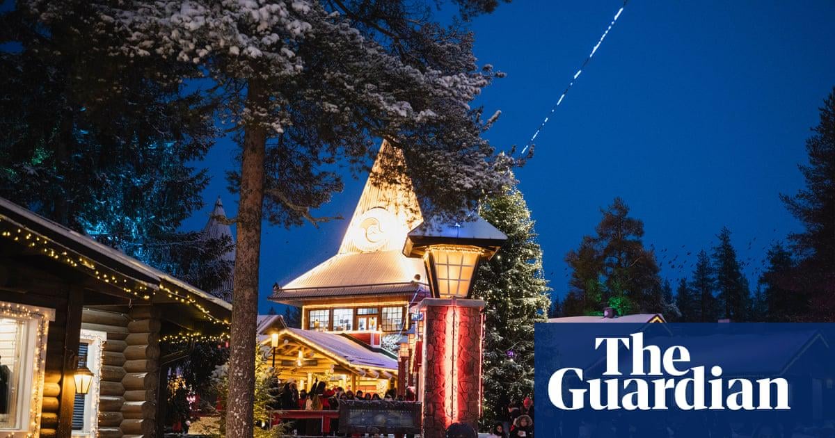 Santa at war: ‘home’ town in Finland hosts Nato soldiers as Russian threat looms