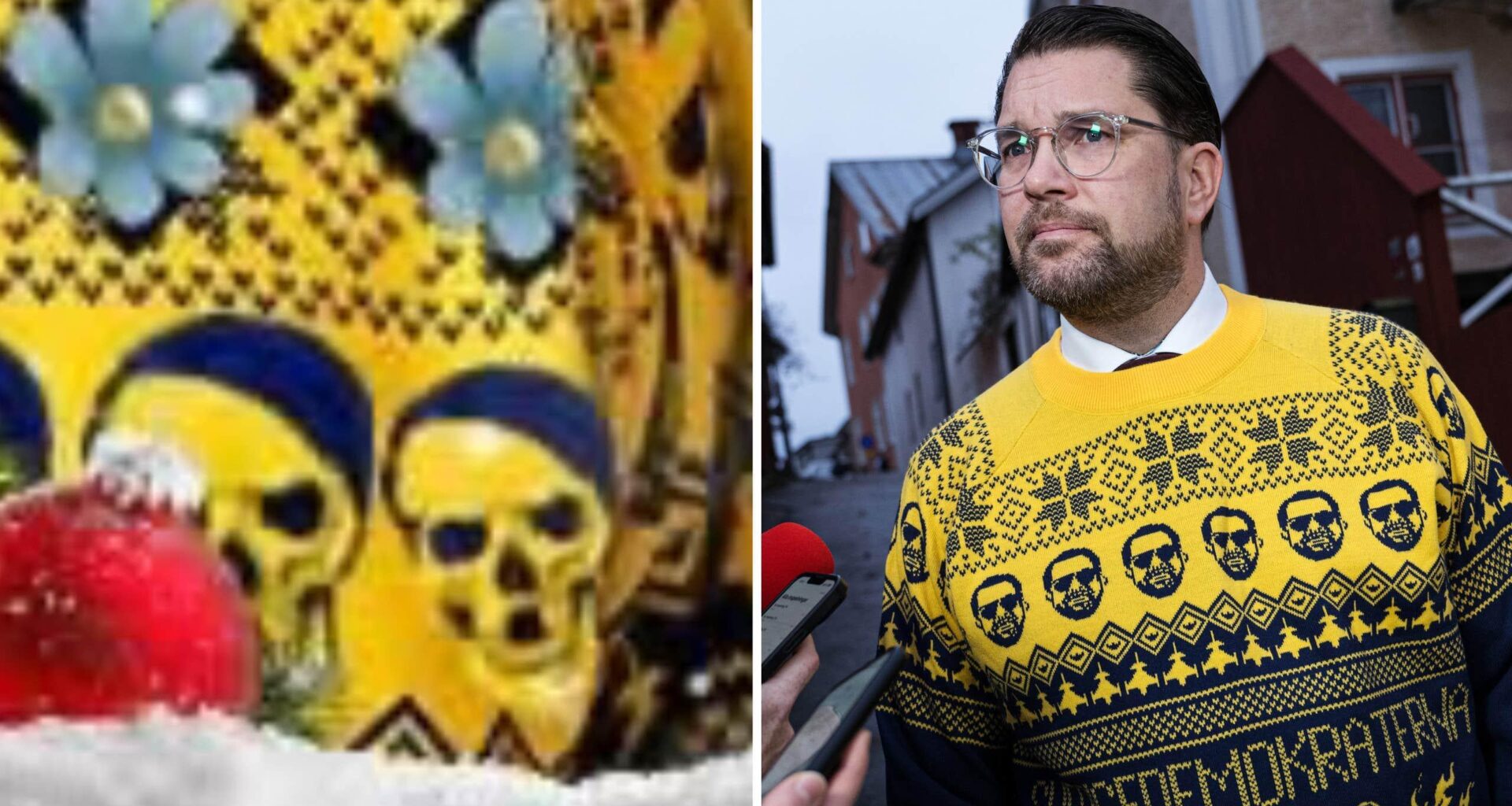 SD-missen: Bild på Åkesson i Hitlertröja