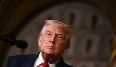 Donald Trump’s approval rating hits rock bottom with working class