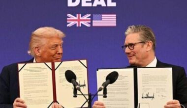 Trump ditches $41bn tech deal with UK signed during his state visit earlier this year