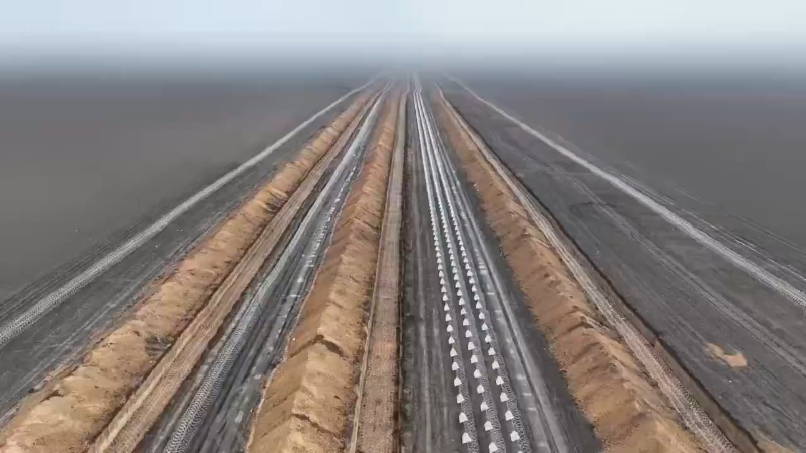 Time to praise the eng. forces: Ukrainian defense lines in the Zaporizhzhia region.