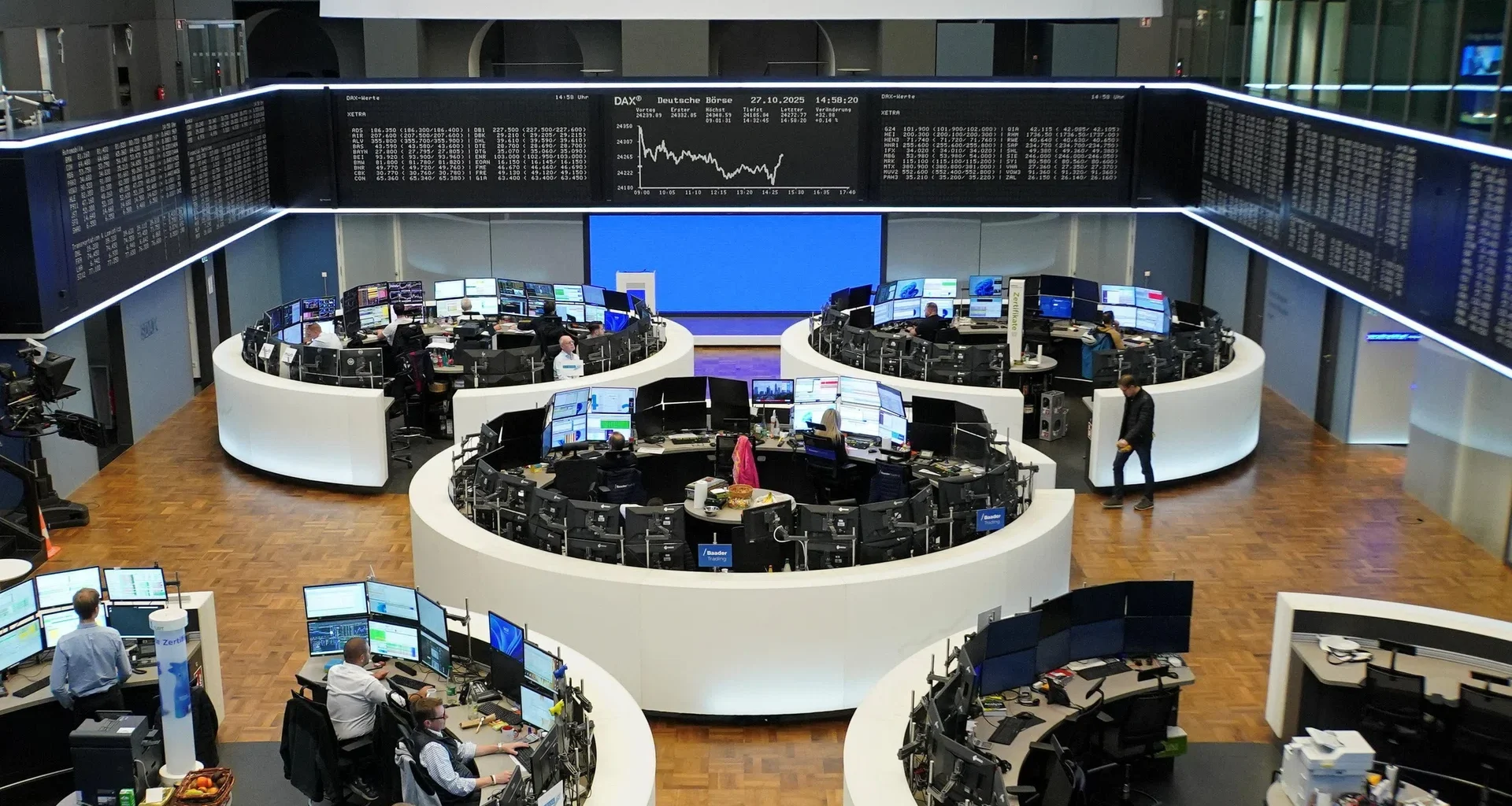 European markets end higher as investors cheer Fed cut; SNB holds rate