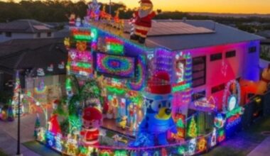 See five of Australia’s best Christmas home displays for 2025