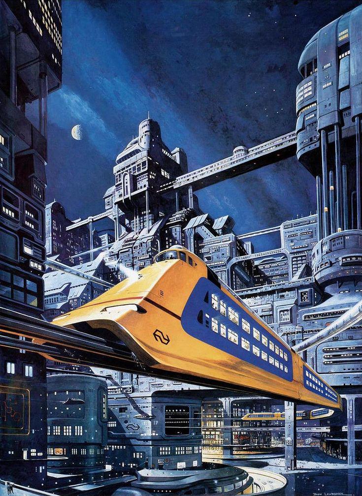 "Railway of the Future" by Don Lawrence (1989)