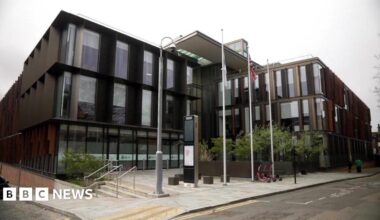 Lonely people standing apart