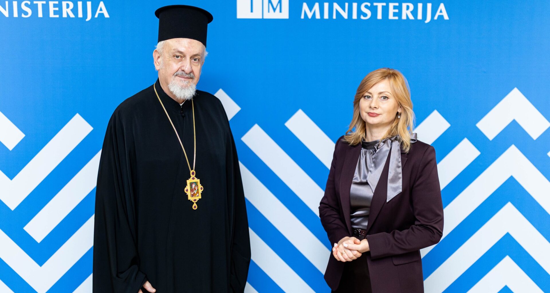 Metropolitan Emmanuel of Chalcedon paid an official visit to Lithuania