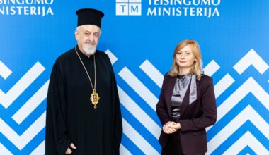 Metropolitan Emmanuel of Chalcedon paid an official visit to Lithuania