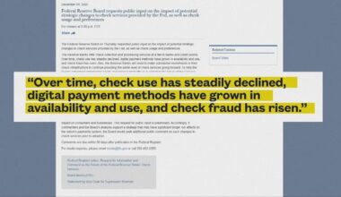 Federal Reserve considers winding down paper check processing