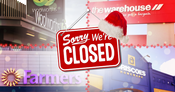 What's open and closed on Christmas Day?