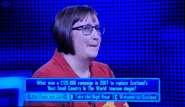 "Welcome to Scotland"