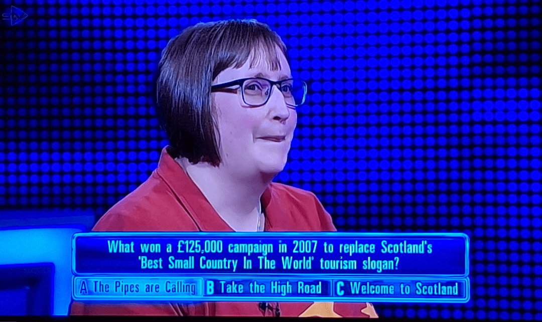 "Welcome to Scotland"