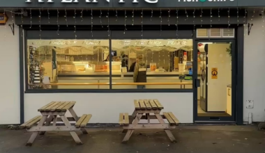 We’ve made fish and chip themed decorations for our shop and tree this year.