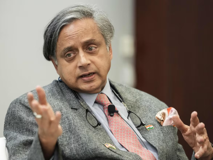 Congress MP Shashi Tharoor, in a conversation with India Today on Friday, expressed his views on Pakistan's politics, economy, China's influence, and regional security situation. - Bhaskar English
