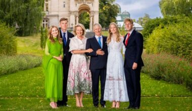 The Belgian Royal Family have released their Christmas Card