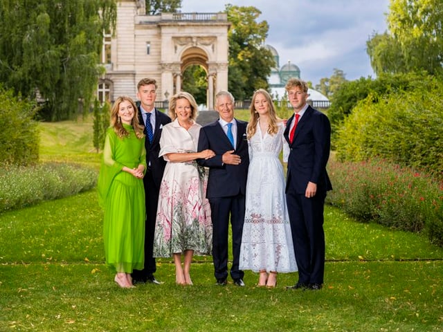 The Belgian Royal Family have released their Christmas Card