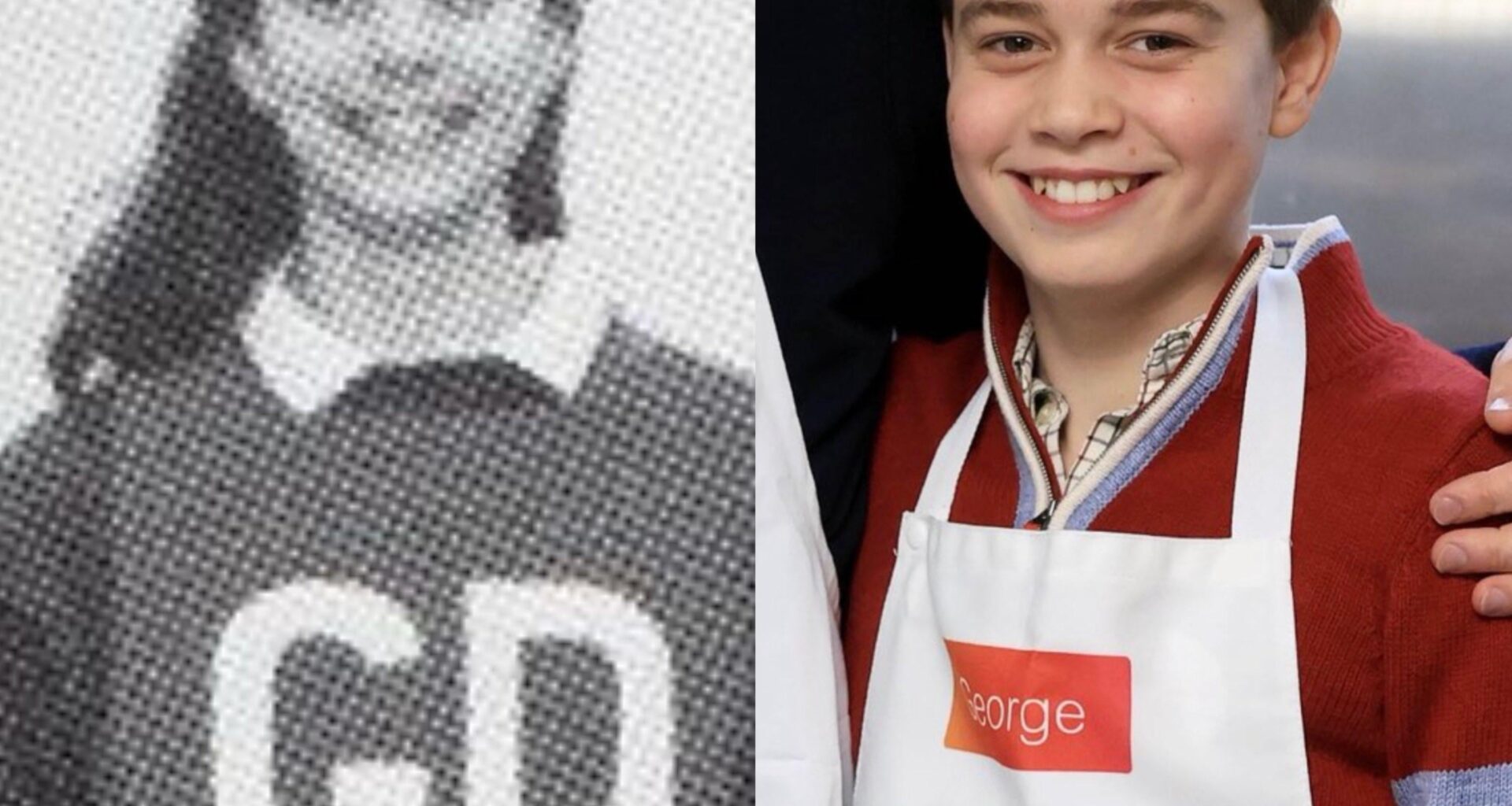 Kate and George at the same age!
