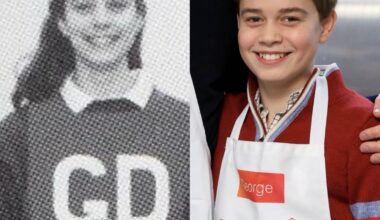 Kate and George at the same age!