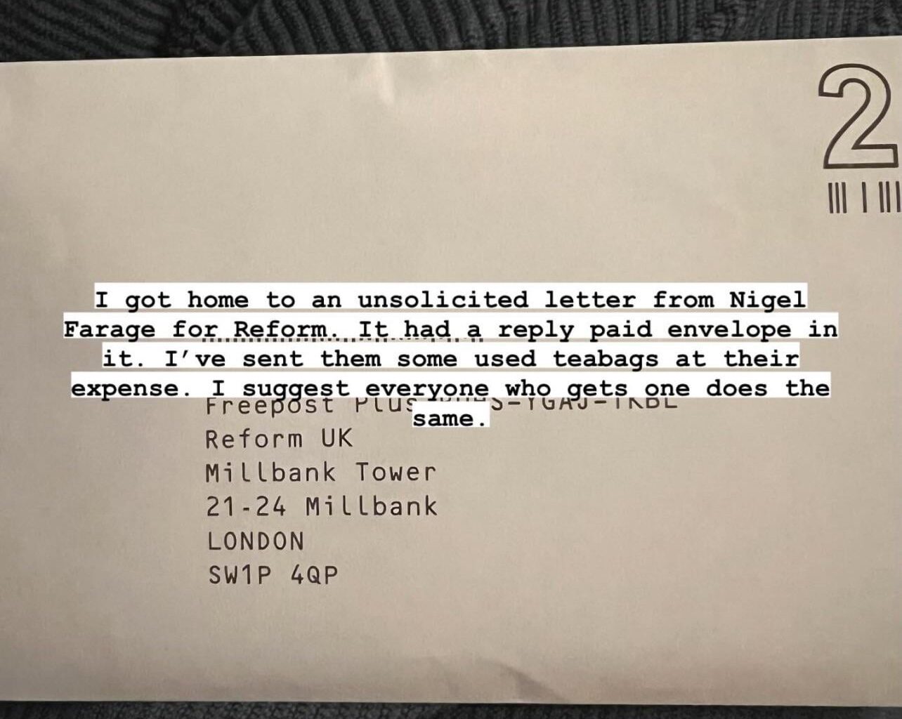 Next time, I’ll send them some 💩